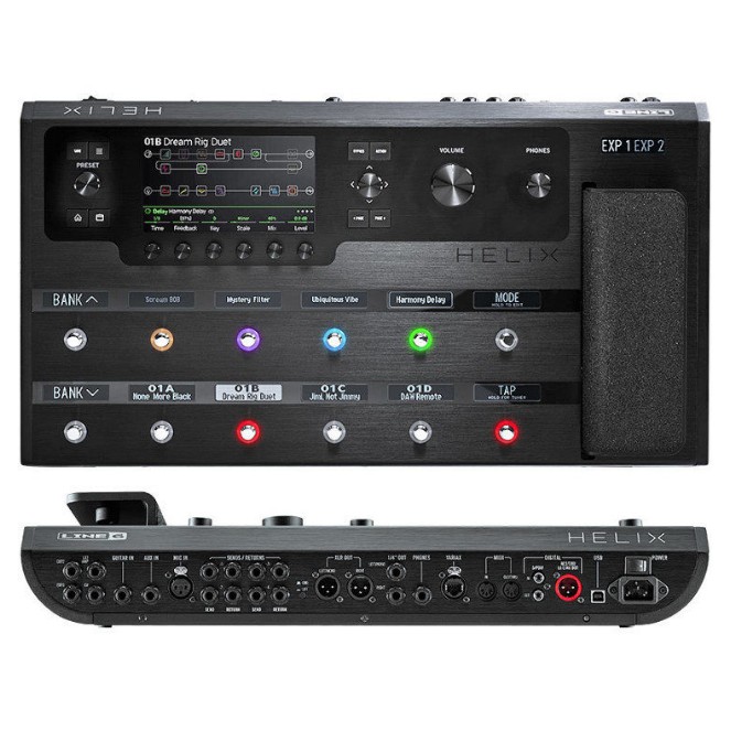 Jual Efek Gitar Line 6 Helix Floor / Multi Effect Helix Floor