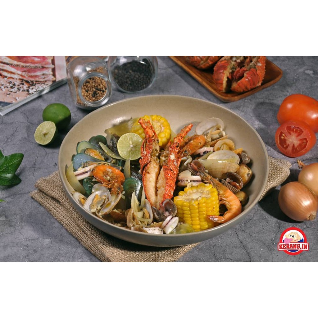 Jual LOBSTER+5 KERANG MIX-SEA FOOD MURAH | Shopee Indonesia