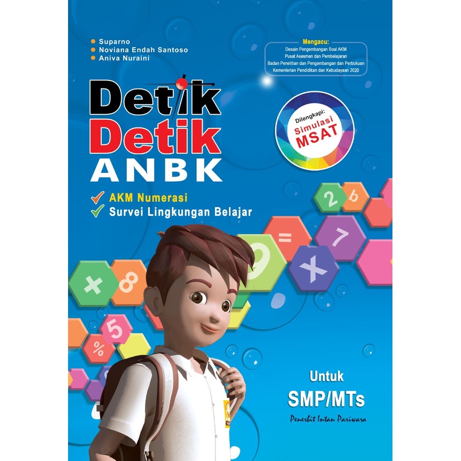 Jual Buku DETIK DETIK AKM ANBK Asesmen Nasional SMP/MTS NUMERASI ...