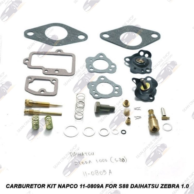 Jual Repair Kit Karburator Carburetor Daihatsu Hijet Zebra S88 1000Cc