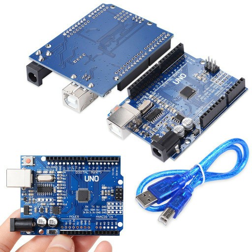 Jual Arduino Uno R3 Compatible ATmega328P SMD CH340G + USB Cable ...