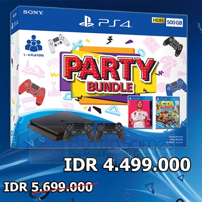 Harga ps4 on sale party bundle