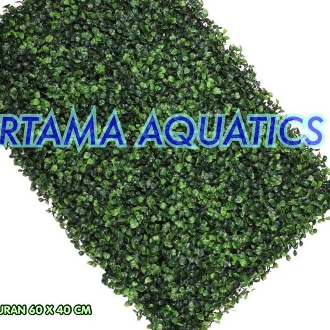 Jual Terbaru Ukuran 60 X 40 cm RUMPUT AQUARIUM/ RUMPUT ARTIFICIAL
