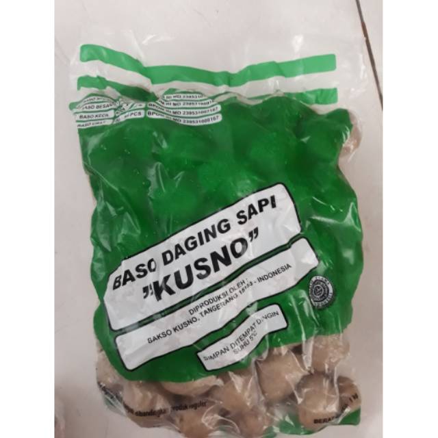 Jual Bakso Kusno Spesial 1kg Shopee Indonesia