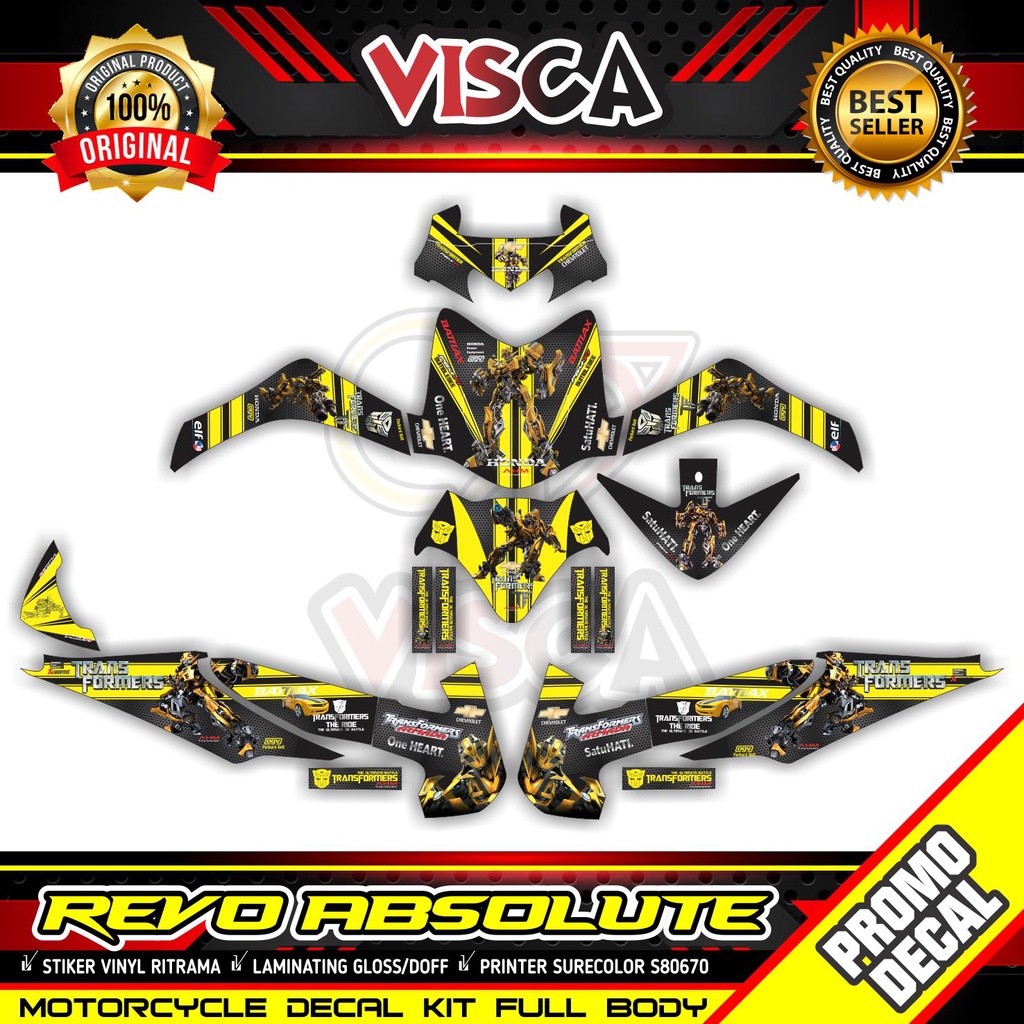 Jual Decal Revo Absolute Full Body Decal Absolute Revo Full Body