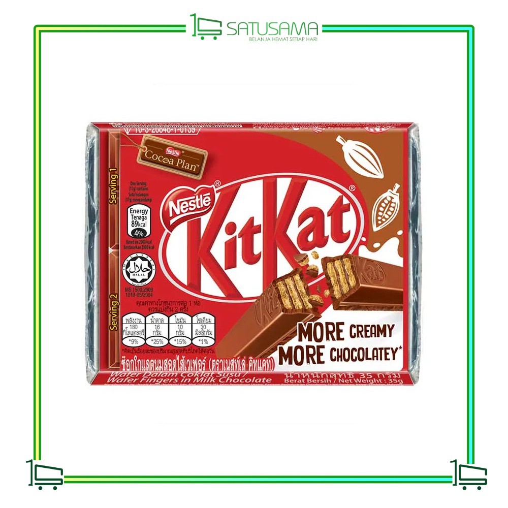 Jual KIT KAT 4 FINGER ALU / Satusama | Shopee Indonesia