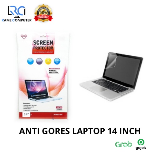 Jual Anti Gores Laptop 14 Inch Screen Protector Laptop 14 inch