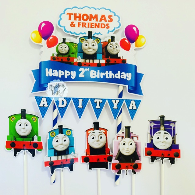 Jual Topper Cake Birthday Thomas and Friends | Shopee Indonesia