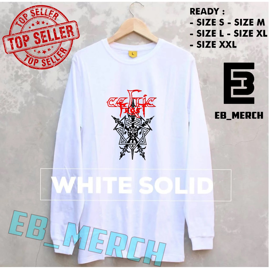 Jual Import Quality!!! MURAH BAJU KAOS LENGAN PANJANG CELTIC FROST BAND ...