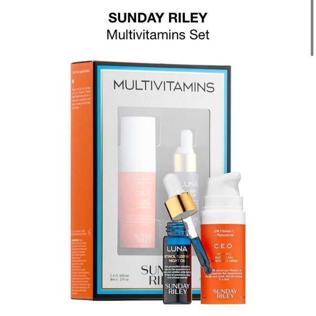 Jual Sunday Riley Multivitamins Set | Shopee Indonesia