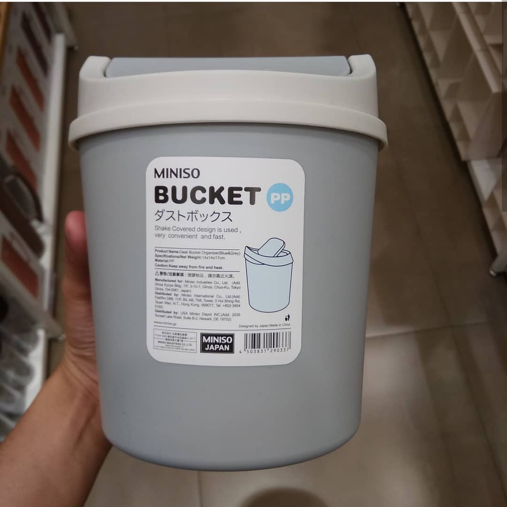 Jual Miniso Official Bucket Mini | Shopee Indonesia
