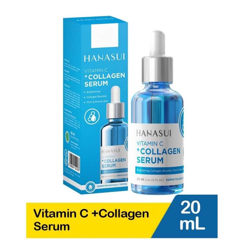 Jual HANASUI VITAMIN C + COLLAGEN SERUM 20ML | Shopee Indonesia