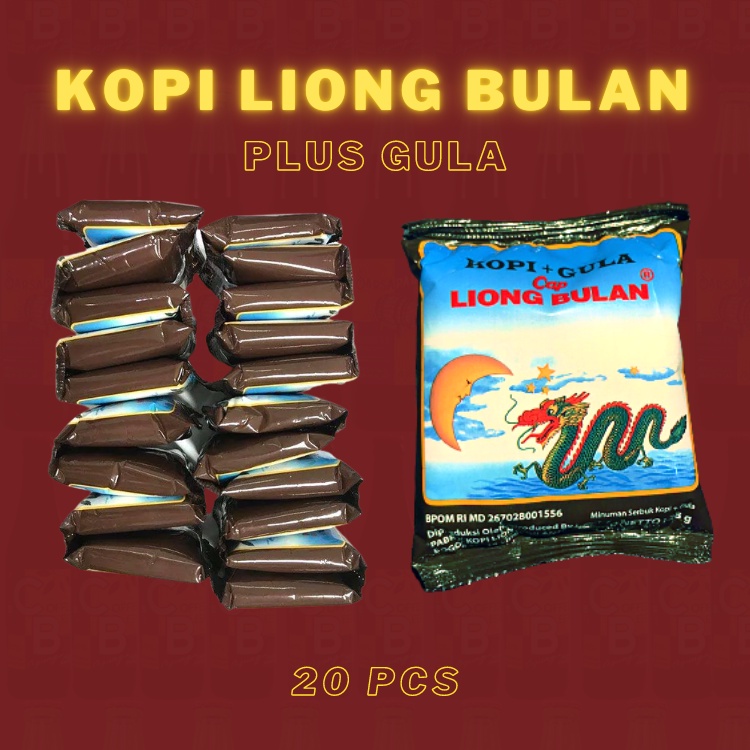 Jual LIONG Kopi Liong Plus Gula 20 Sachet Khas Bogor Shopee Indonesia