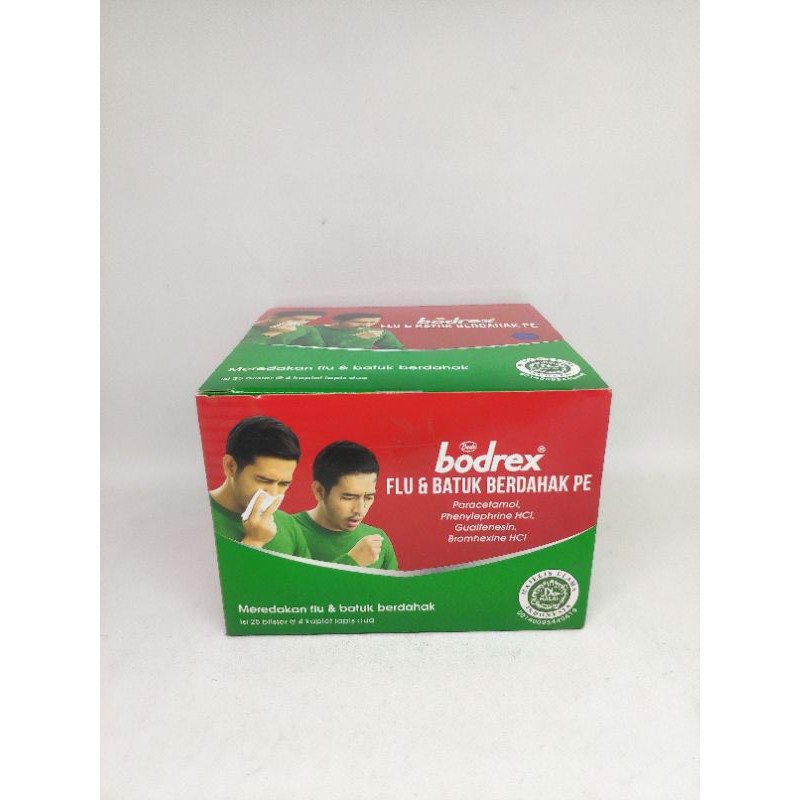 Jual Bodrex Flu & Batuk Berdahak PE Box | Shopee Indonesia