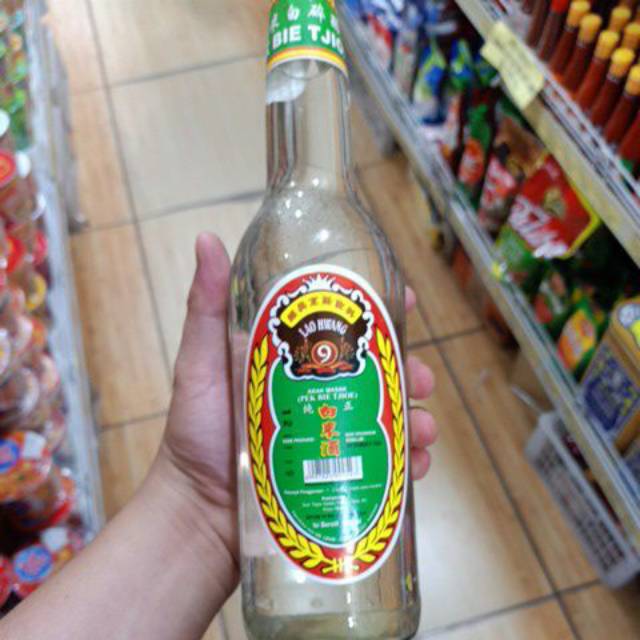 Bumbu Botol 620 ml Lio Hwang Pek Bie Tjioe Arak Masak Chinese Food