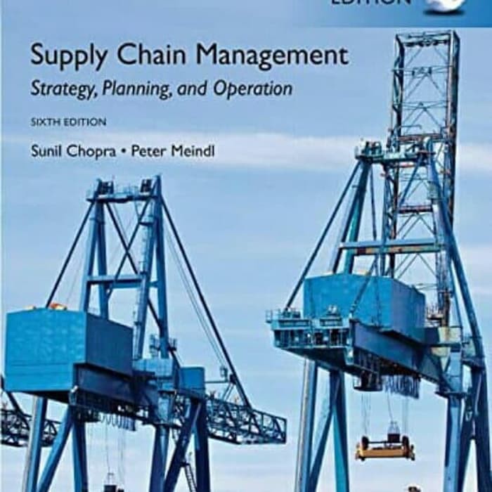 Jual Buku - Supply chain management 6th sunil chopra | Shopee Indonesia