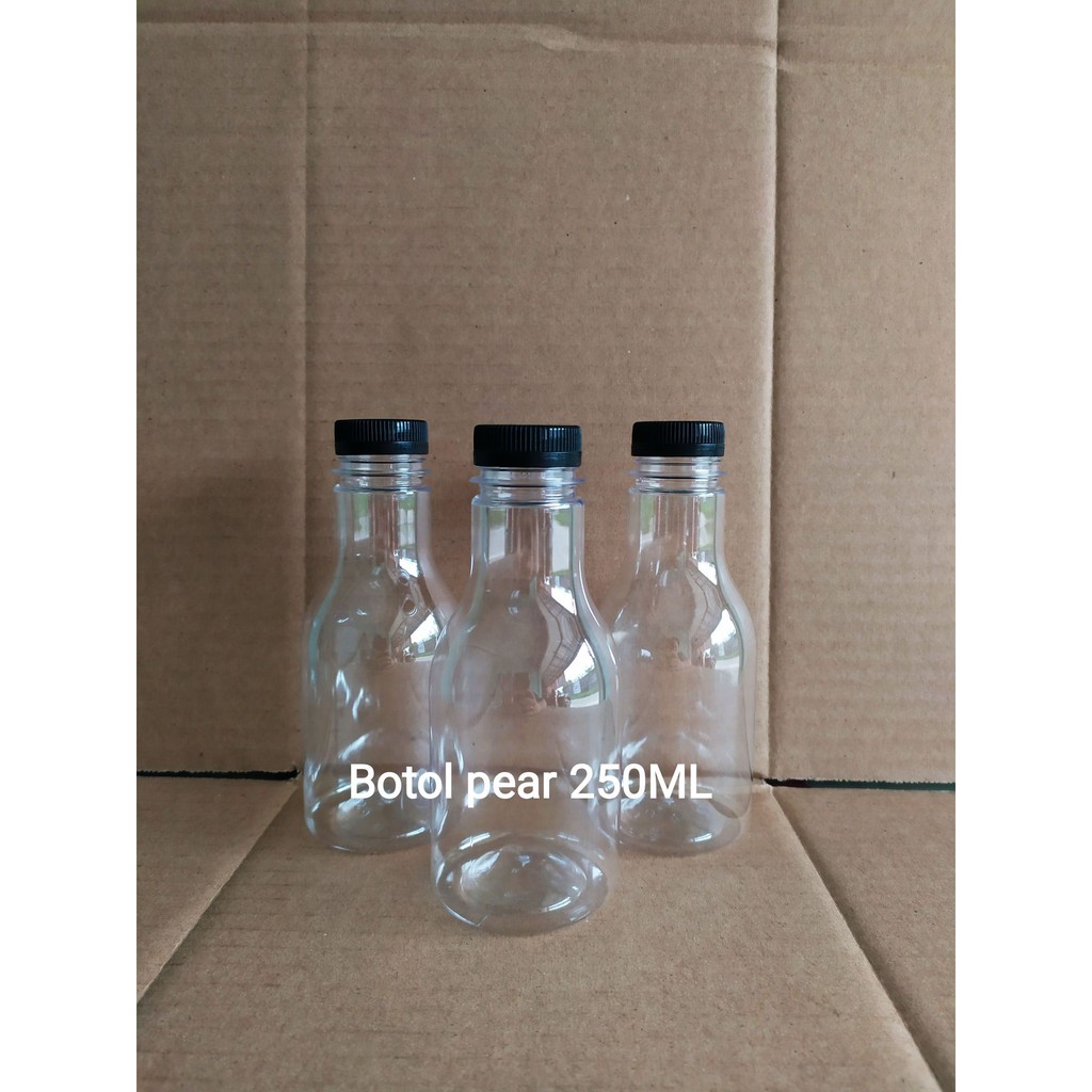 Jual botol pir 250ml // botol plastik // botol plastik 250ml / Botol ...