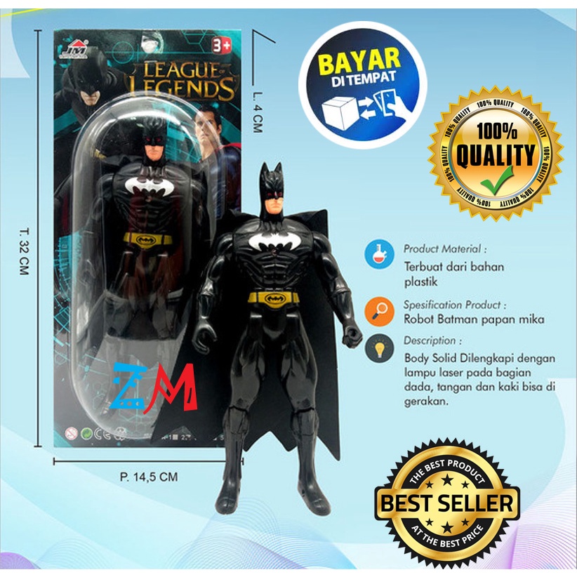 Jual Mainan Batman Terlengkap & Harga Terbaru Oktober 2026 | Shopee ...