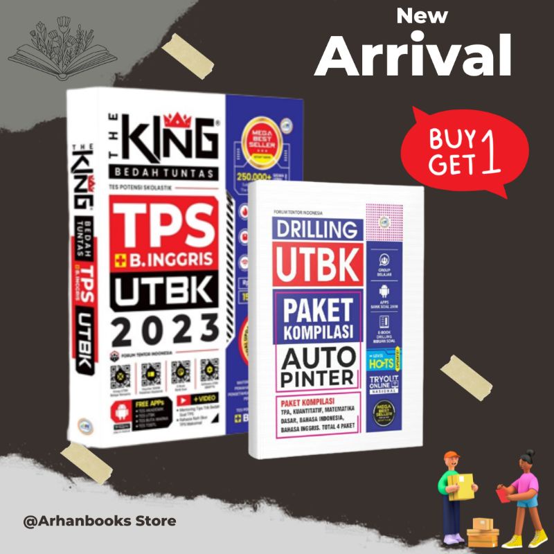 Jual Buku The King Bedah Soal Dan Materi Tps Utbk 2023 Forum Edukasi