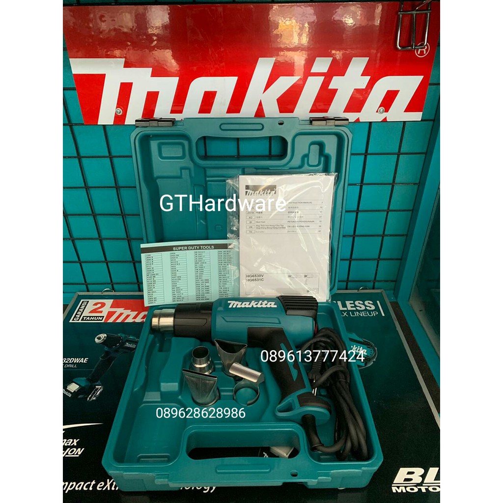 Jual Mesin Blower Panas Makita HG 6530 VK HG6530 VK HG 6530VK hg6530vk ...