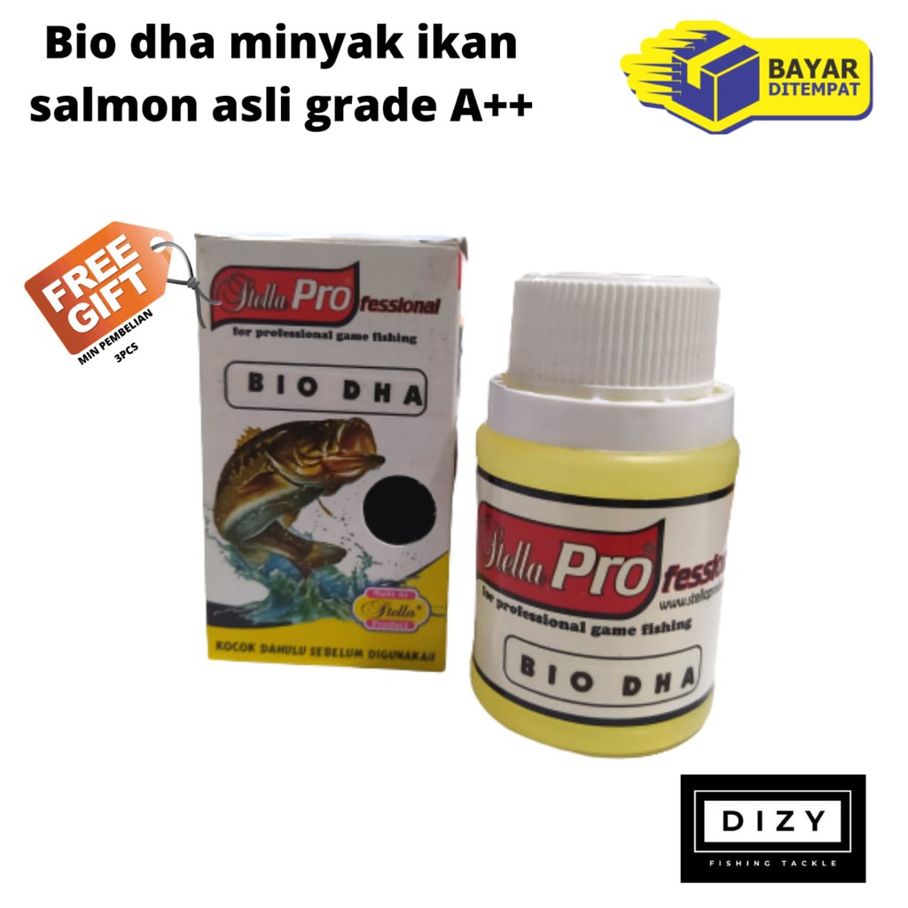 Jual Essen Bio DHA Stella Product Minyak Salmon Asli Grade A++ Galatama ...