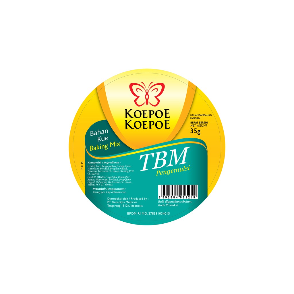 Jual T B M (K) 35 gr | Shopee Indonesia