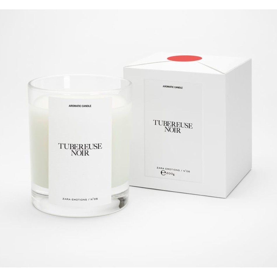 Parfum Zara Tubereuse Noir Candle Zara Emotions Jo Malone Tubereuse Noir  10 40 90 ml Perfume Original EDP Tuberose
