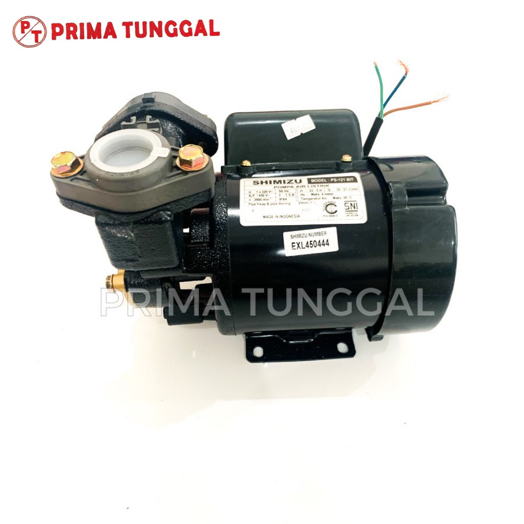 Jual Pompa Air Listrik Shimizu PS 121 BIT Mesin Pompa Air Manual Water ...