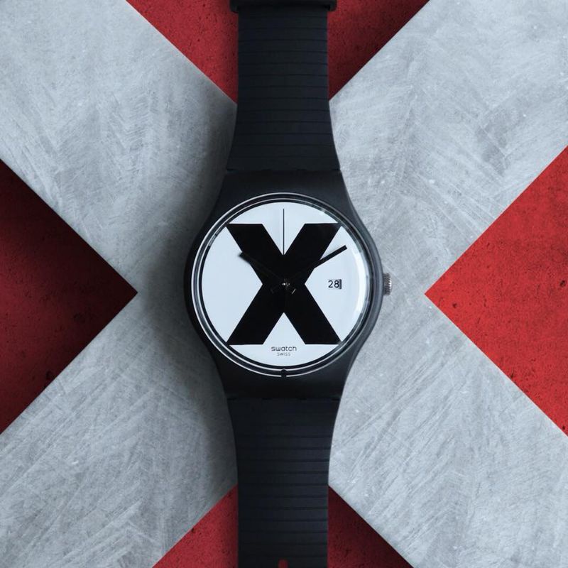Swatch XX-RATED BLACK Unisex Watch SUOB402 - Jacob Time Inc