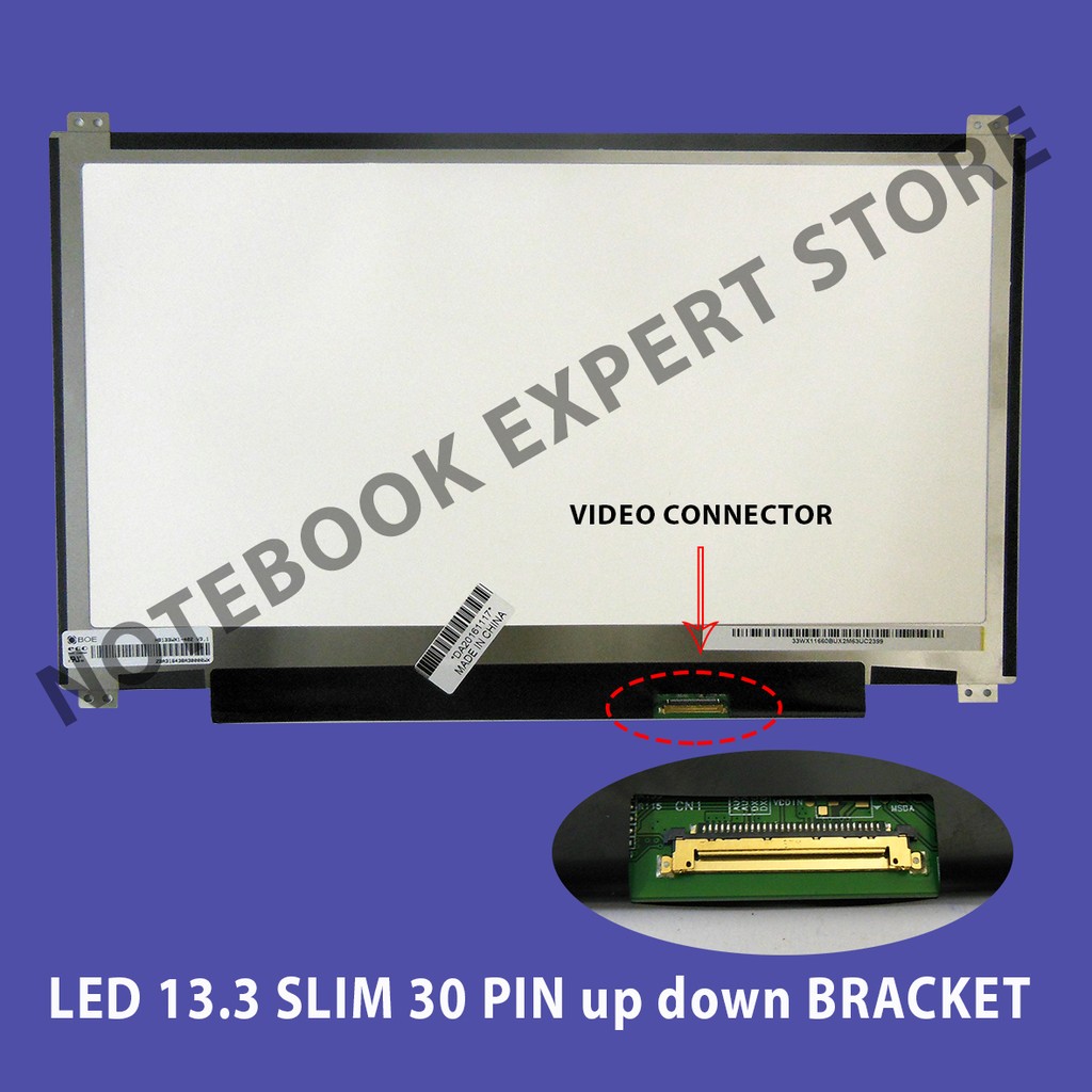 Jual LED 13.3 SLIM 30 PIN up down BRACKET | Shopee Indonesia
