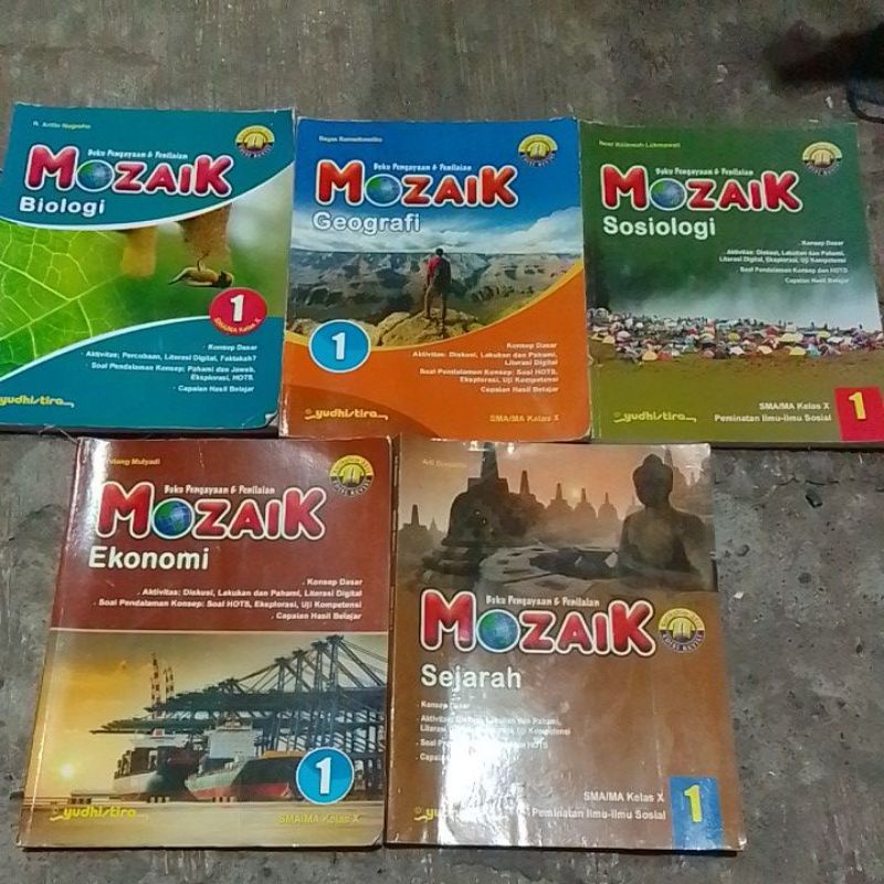 Jual MOZAIK KELAS 1 SMA YUDISTIRA K-13, Original | Shopee Indonesia