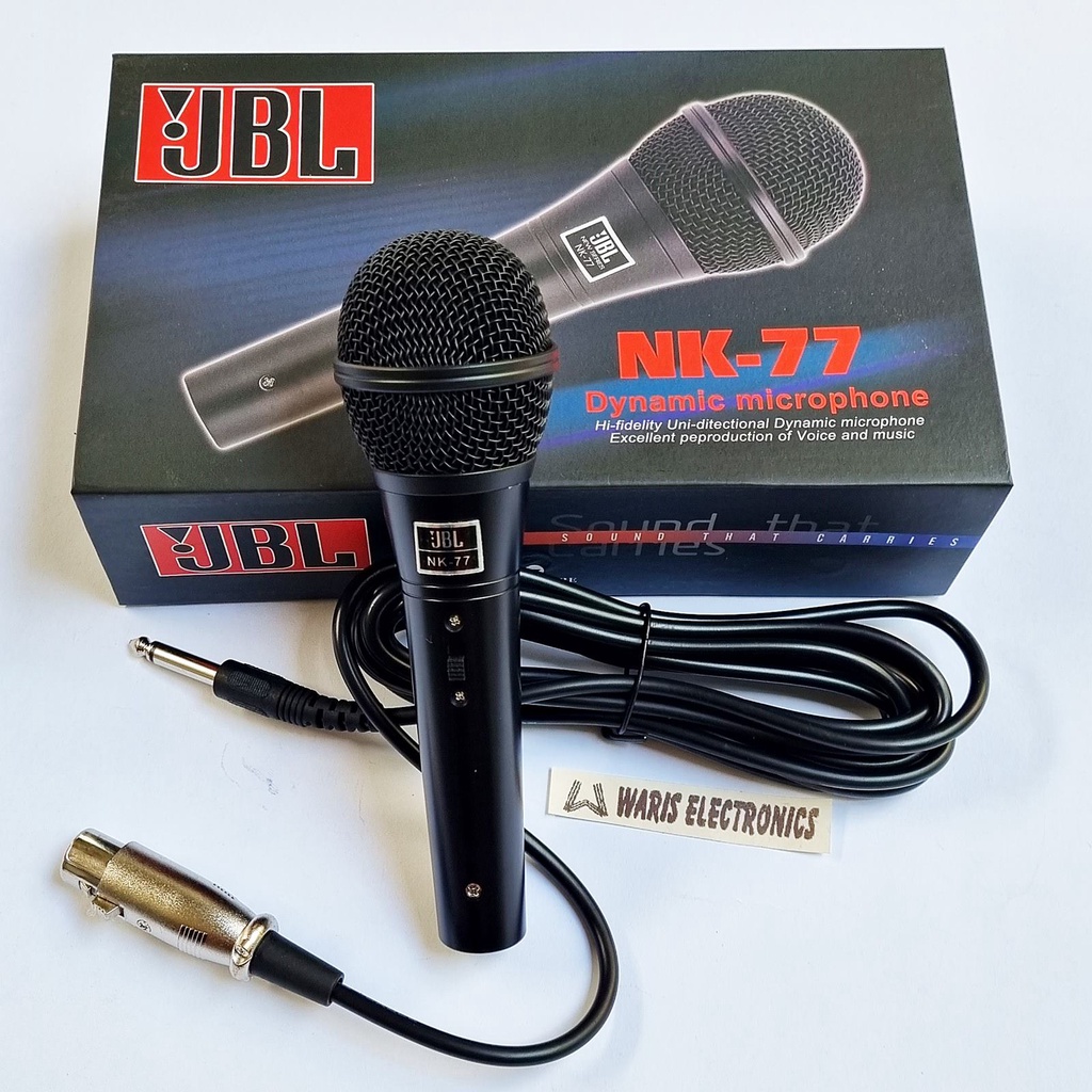 Jual Mic Mikrofon JBL NK 77 Dynamic Microphone Shopee Indonesia