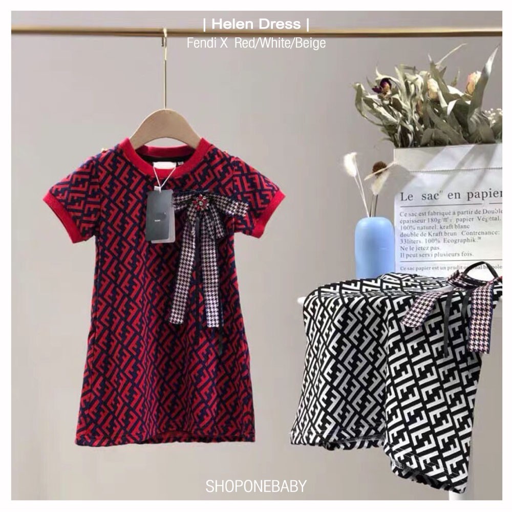 Baju dress fendi clearance