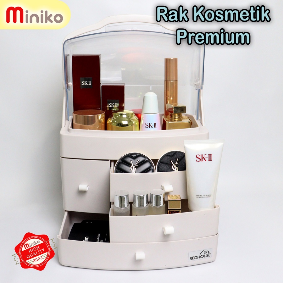 Jual Rak Kosmetik Premium Rak Make Up Box Storage Makeup Cosmetic ...