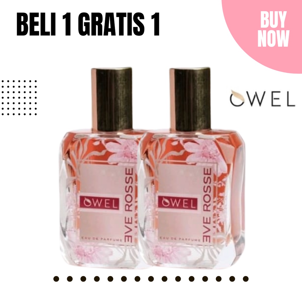 Jual Parfum Influence Lovable Parfume Owela Eve Rosse Original Eud