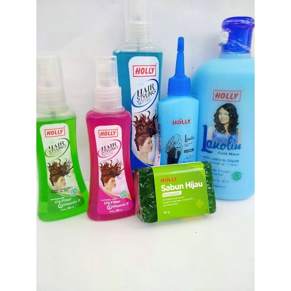 Jual ️beauty ️holly series , obat keriting, hair spray dan sabun ...