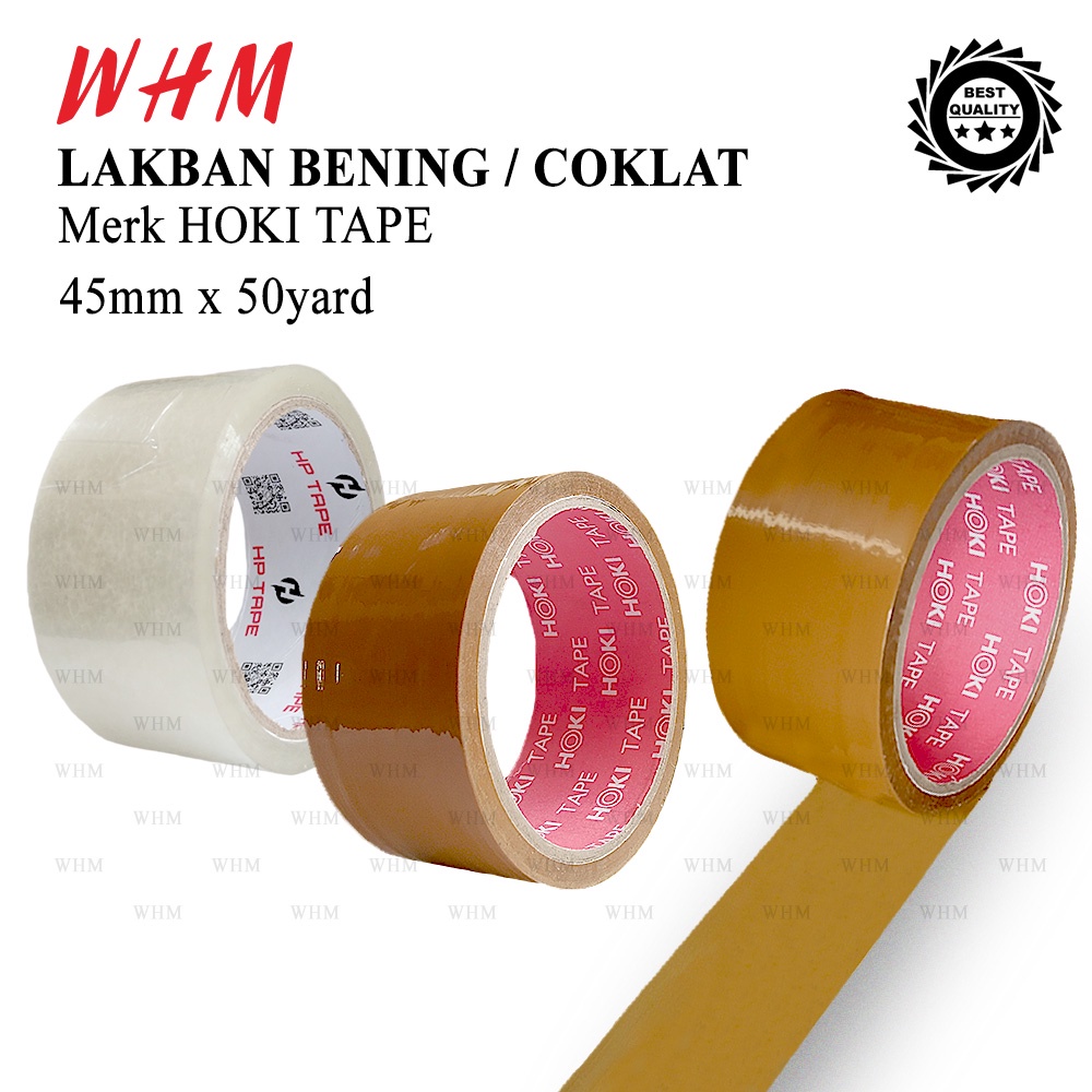 Jual Murah Super Clean Mmx Y Lakban Bening Dan Coklat Horici Tape Dan Hoki Tape Kater Kecil