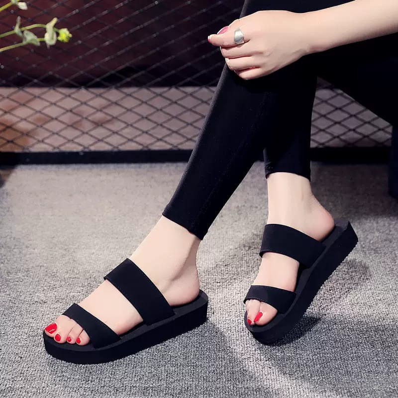 Sandal wedges hot sale shopee