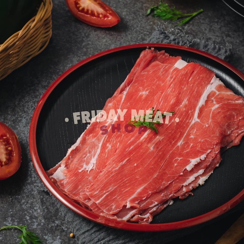 Jual Aus Brisket Slice Beef / yakiniku / Sukiyaki / Shabu Beef 250gr