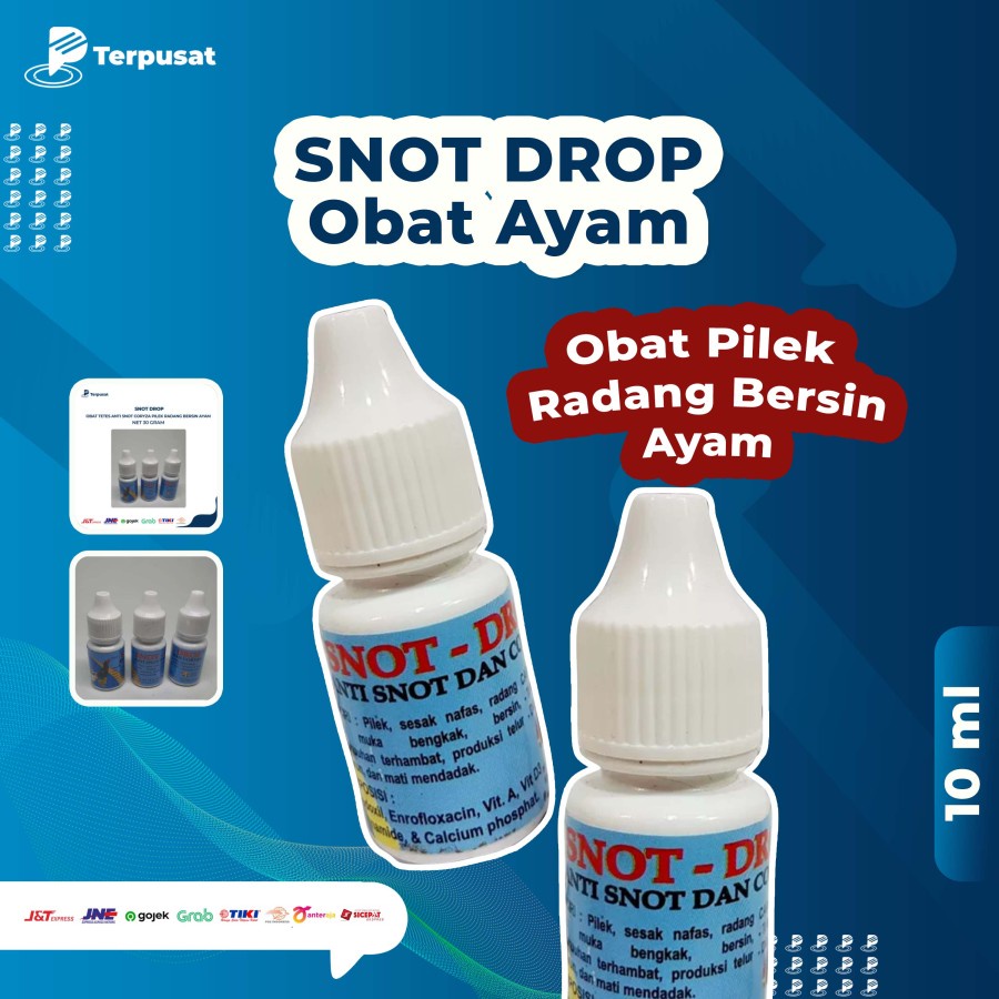 Jual Snot Drop Ayam isi 10 ml Obat Ayam Anti Snot Coryza Pilek Radang ...