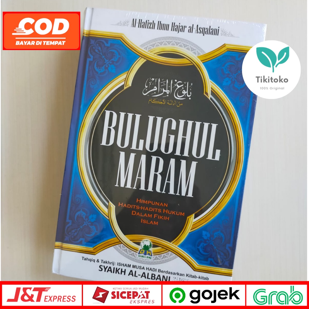 Jual KITAB BULUGHUL MARAM - Terjemah Bulughul Marom Buku Kitab Fikih ...