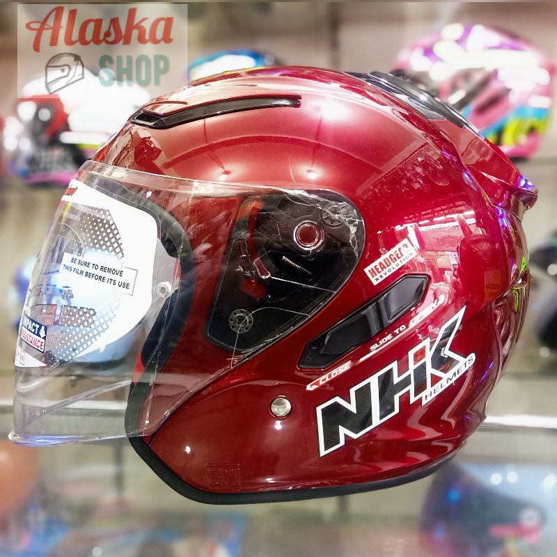 Jual NHK R1 SOLID RED MARRON | Shopee Indonesia