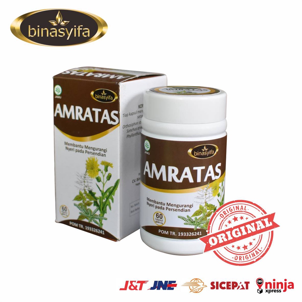 Jual Herbal Amratas Obat Asam Urat Rematik Nyeri Sendi Tulang Lutut