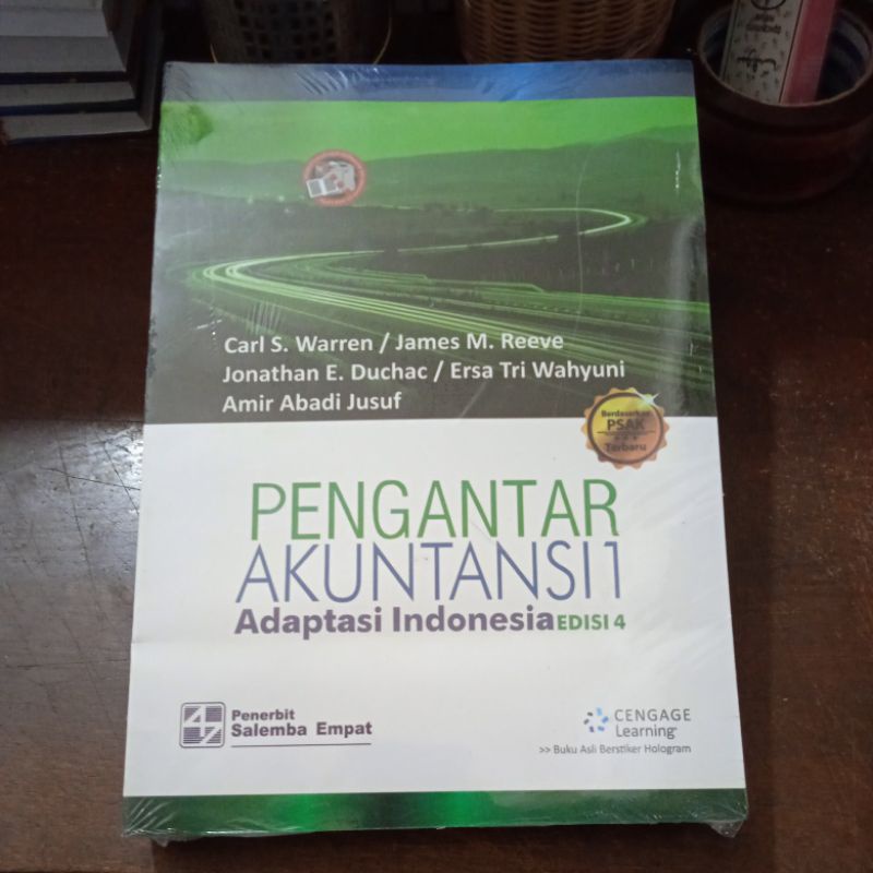 Jual Pengantar Akuntansi Adaptasi Indonesia Edisi 4 Buku 1 / Carl S ...