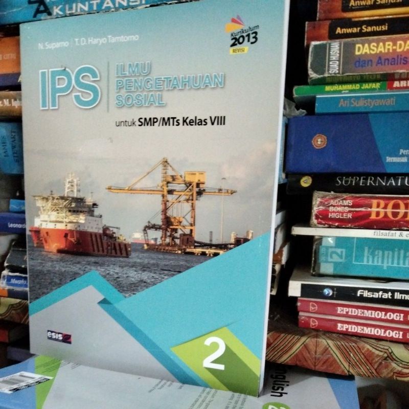 Jual Buku Ilmu Pengetahuan Sosial Ips Kelas Viii 8 2 Smp Esis By N