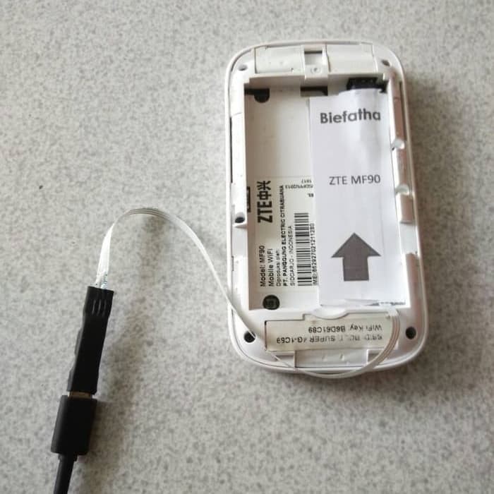 Jual DISKON DUMMY/FAKE BATTERY/BATERAI/BATRE MODEM WIFI BOLT ZTE MF90 ...