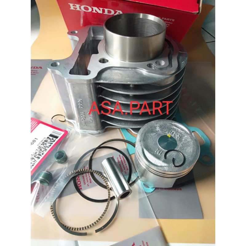 Jual blok seher komplit beat pop isi piston kit khusus stater halus