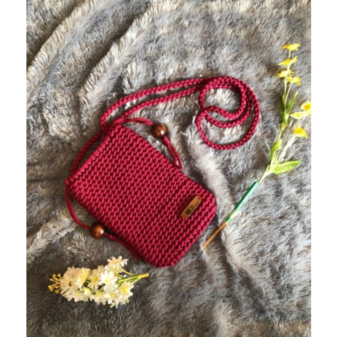 Jual TAS RAJUT | DOMPET RAJUT | TAS LUCU | TAS SLEMPANG | Shopee Indonesia