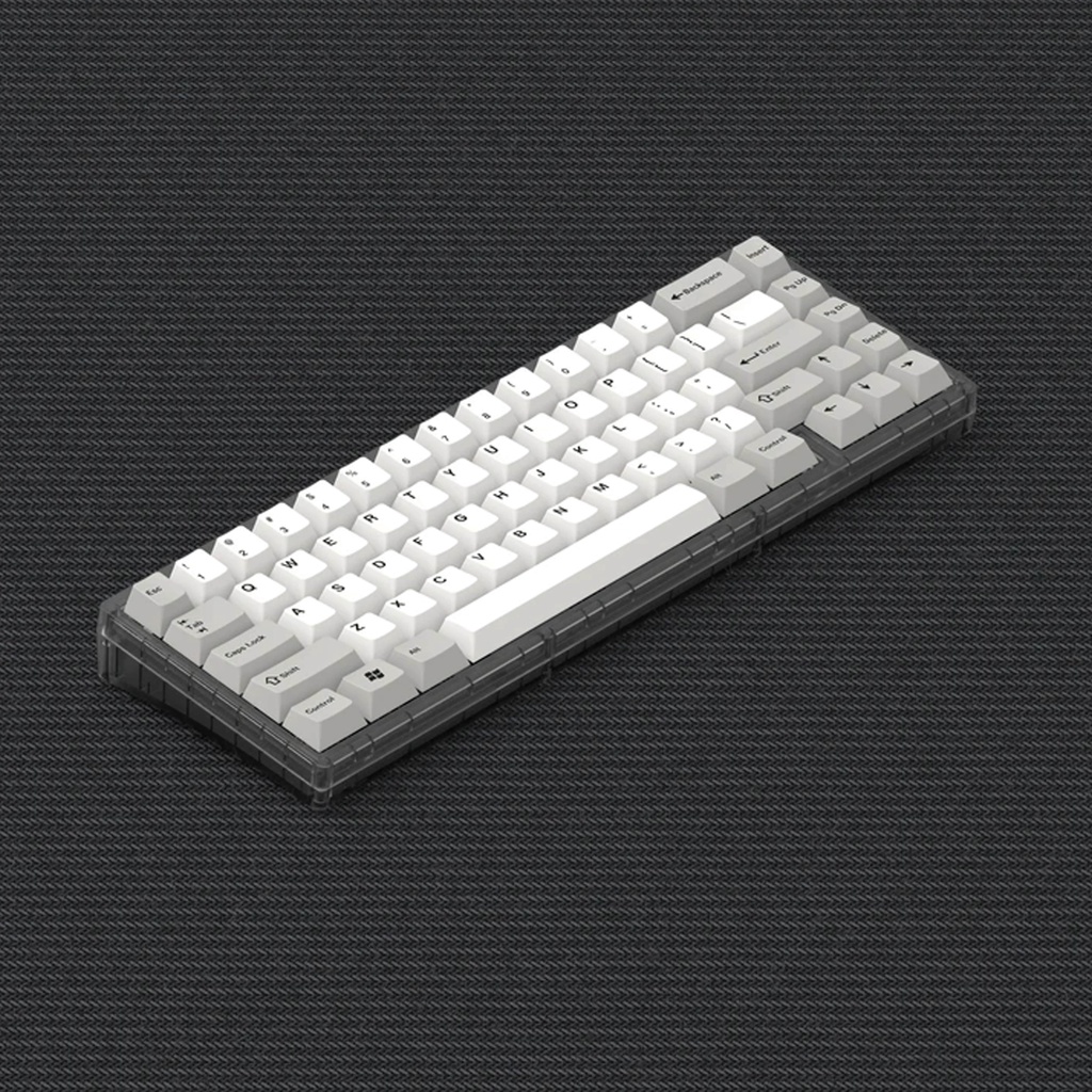 Jual KBDFANS KBD67 Lite R3 Transparent / Deep Blue Mechanical