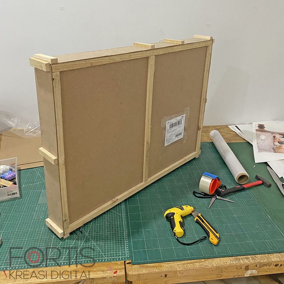 Jual Peti Kayu Tambahan Untuk Packing Frame 40x60 cm | Shopee Indonesia
